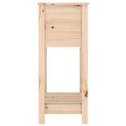 Jardinera de madera maciza de pino 54x34,5x81 cm v7343 - Vetonek