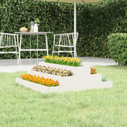Jardinière en pin blanc massif 80x80x27 cm v8425 Vetonek