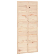 Vetonek Puerta de granero madera maciza pino 90x1,8x214 cm