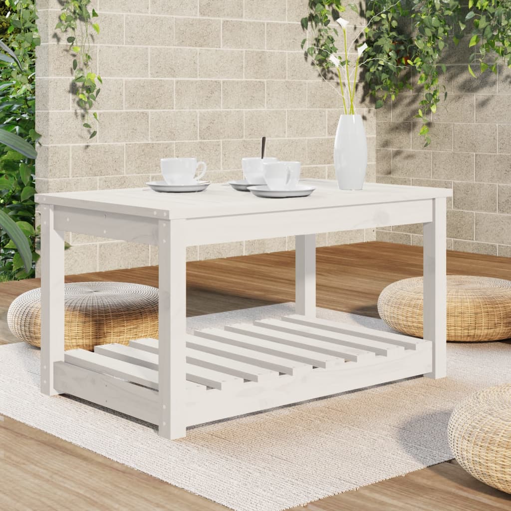 Tavolo da giardino in legno audio 82.5x50.5x45 cm