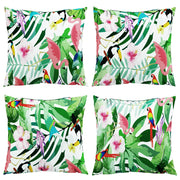 Decorative cushions 4 pcs multicolored fabric 40x40 cm v7921 - Vetonek