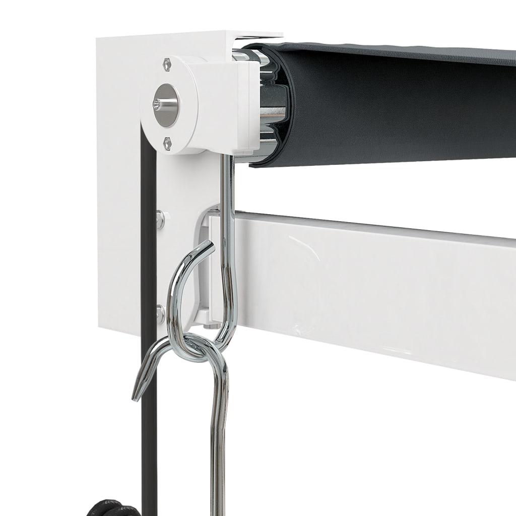 Automatic retractable awning anthracite gray 4.5x3 m V4994 Vetonek
