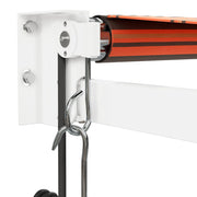 Automatic retractable awning orange and brown 4.5x3 m V5045 Vetonek