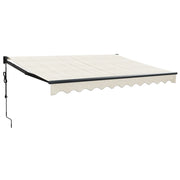 Cream automatic retractable awning 3x2.5 m V5113 Vetonek