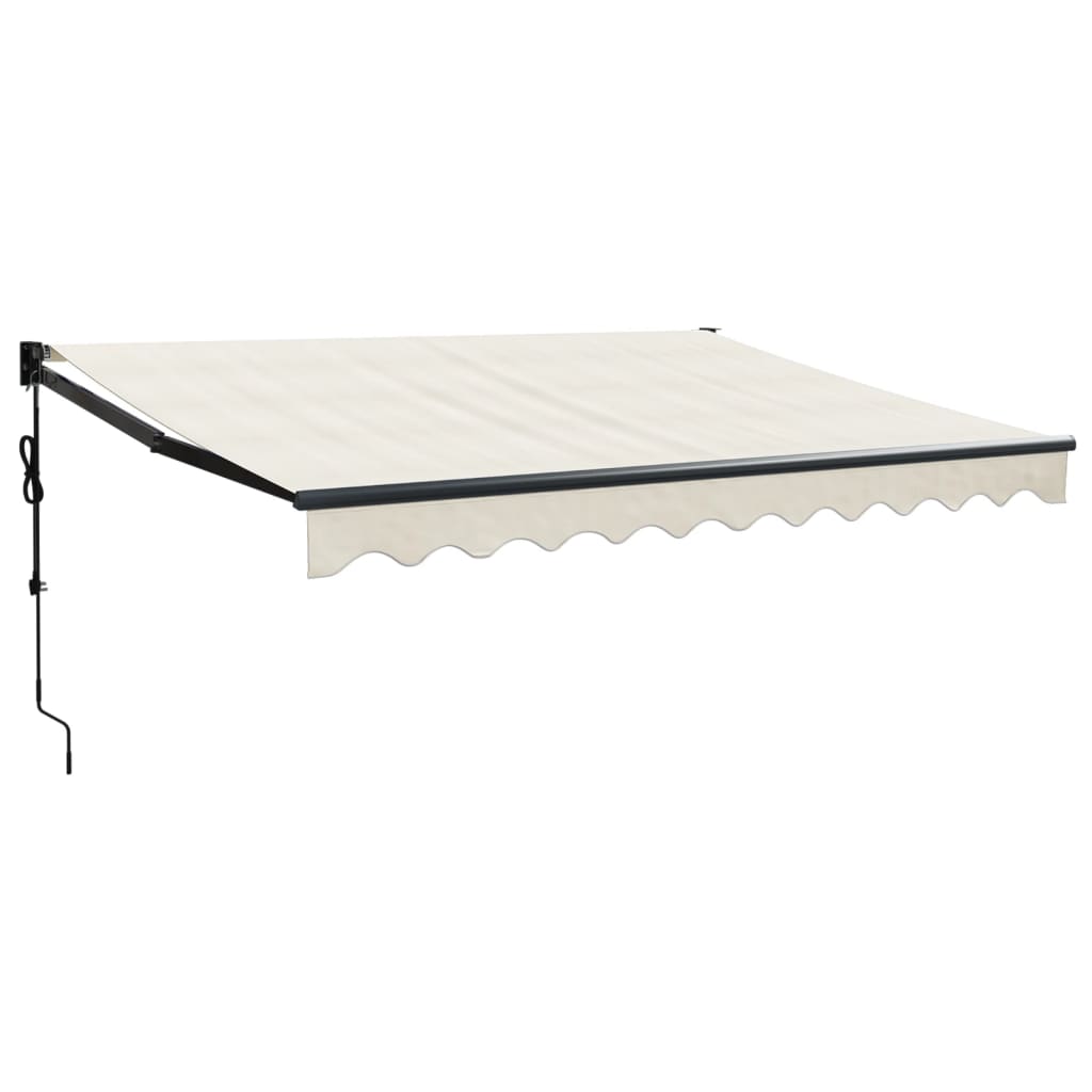 Cream automatic retractable awning 3x2.5 m V5113 Vetonek