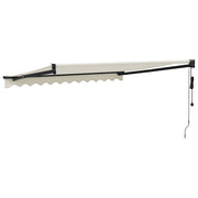 Cream automatic retractable awning 3x2.5 m V5113 Vetonek