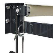 Cream automatic retractable awning 3x2.5 m V5113 Vetonek