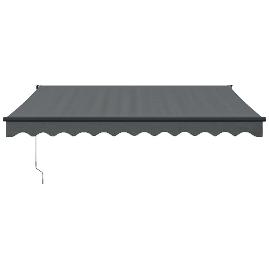 Automatic retractable awning anthracite gray 3x2.5 m V5212 Vetonek
