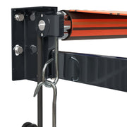 Automatic retractable awning orange and brown 3.5x2.5 m V5274 Vetonek