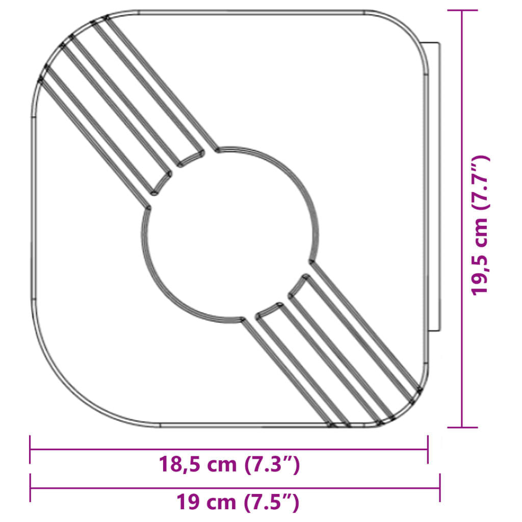 Toldo retráctil aluminio y tela azul y blanco 5x3 m vidaXL