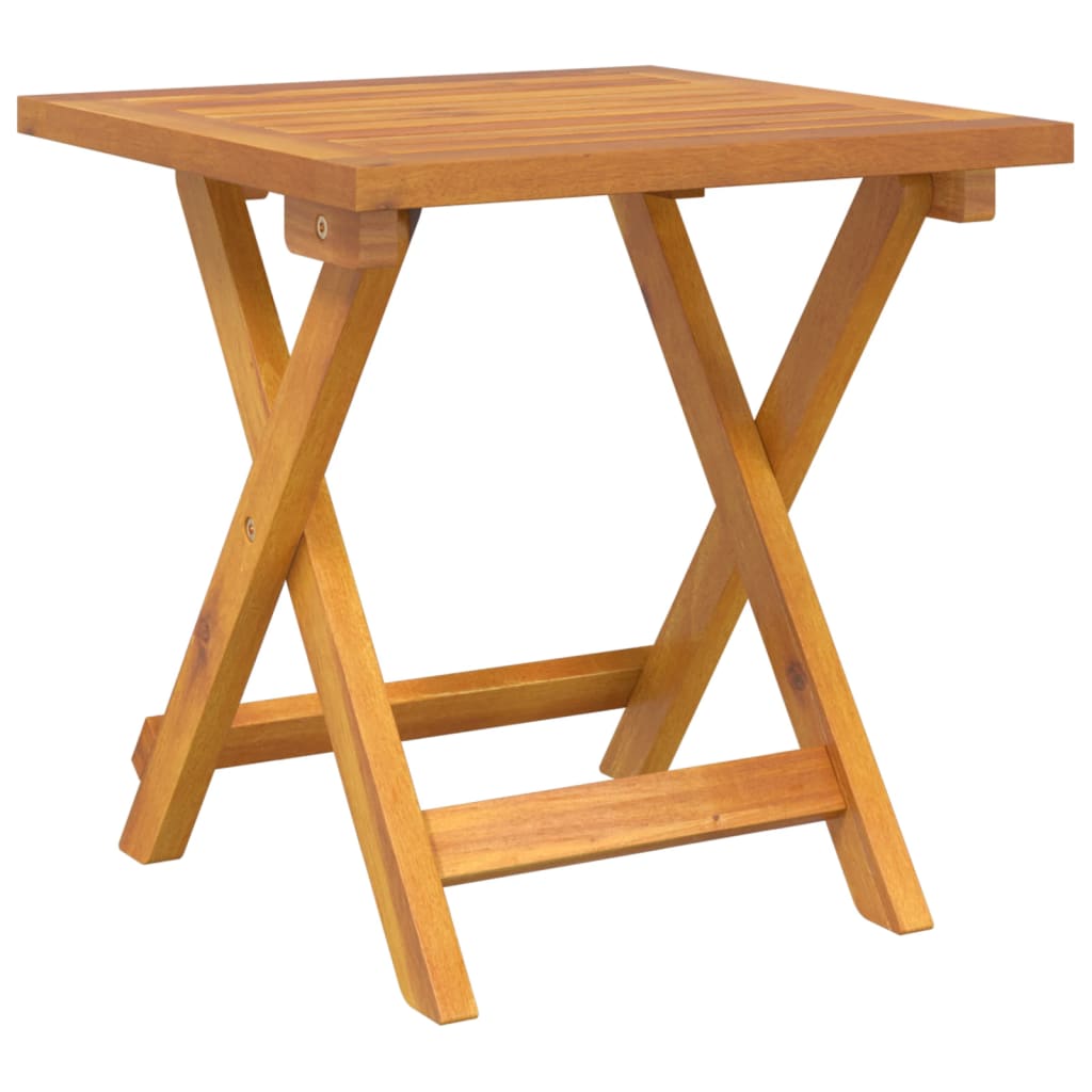 Tumbona con mesa ratán sintético y madera maciza de acacia vidaXL