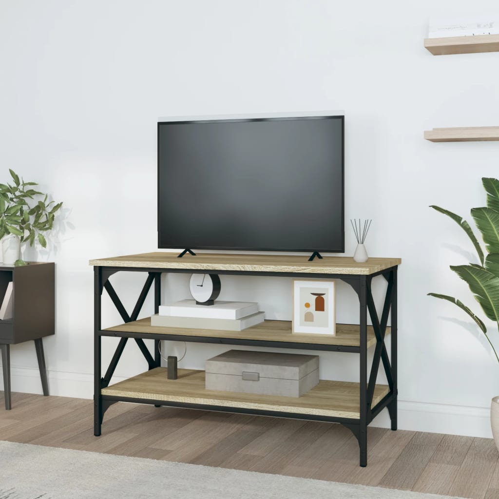 Mueble para TV madera roble Sonoma 80x40x50 cm