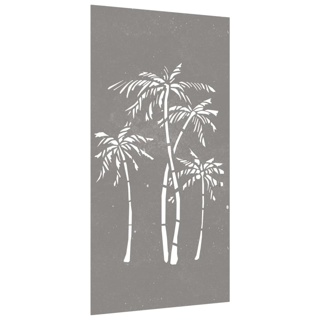 Gartenwand Adorno Corten Palmera Design 105x55 cm