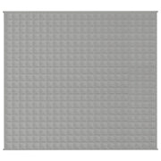 Manta con peso tela gris 200x220 cm 9 kg - Vetonek