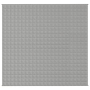 Manta con peso tela gris 220x230 cm 11 kg v3149 - Vetonek