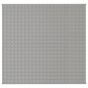 Manta con peso tela gris 220x230 cm 15 kg v3163 - Vetonek