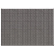 Couverture lestée en tissu gris 152x203 cm 11 kg - Vetonek