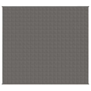 Couverture lestée tissu gris 200x220 cm 9 kg v3644 - Vetonek