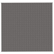 Manta con peso tela gris 220x240 cm 11 kg v3699 - Vetonek