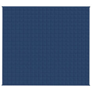 Manta con peso tela azul 200x230 cm 9 kg v3835 - Vetonek