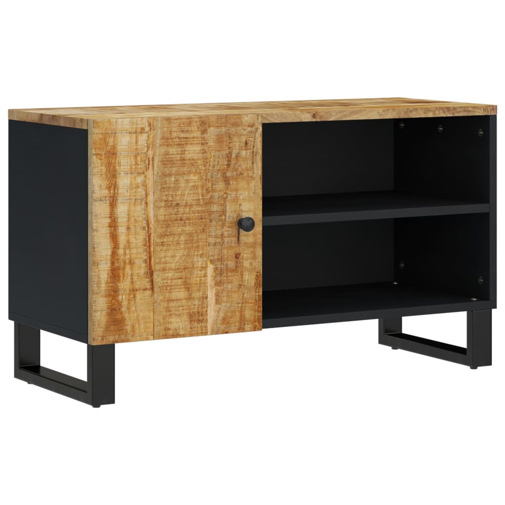 TV furniture Mango and wood 80x33x46 cm