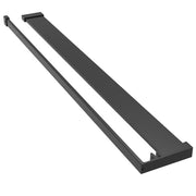 Vetonek Black aluminum shower wall shelf 90 cm