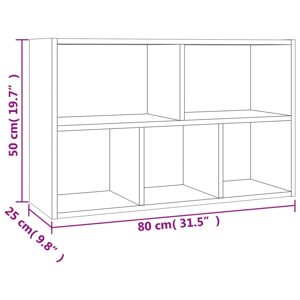 SONOMA GRAY WOODER/SONOMA SENERTORY 50X25X80CM