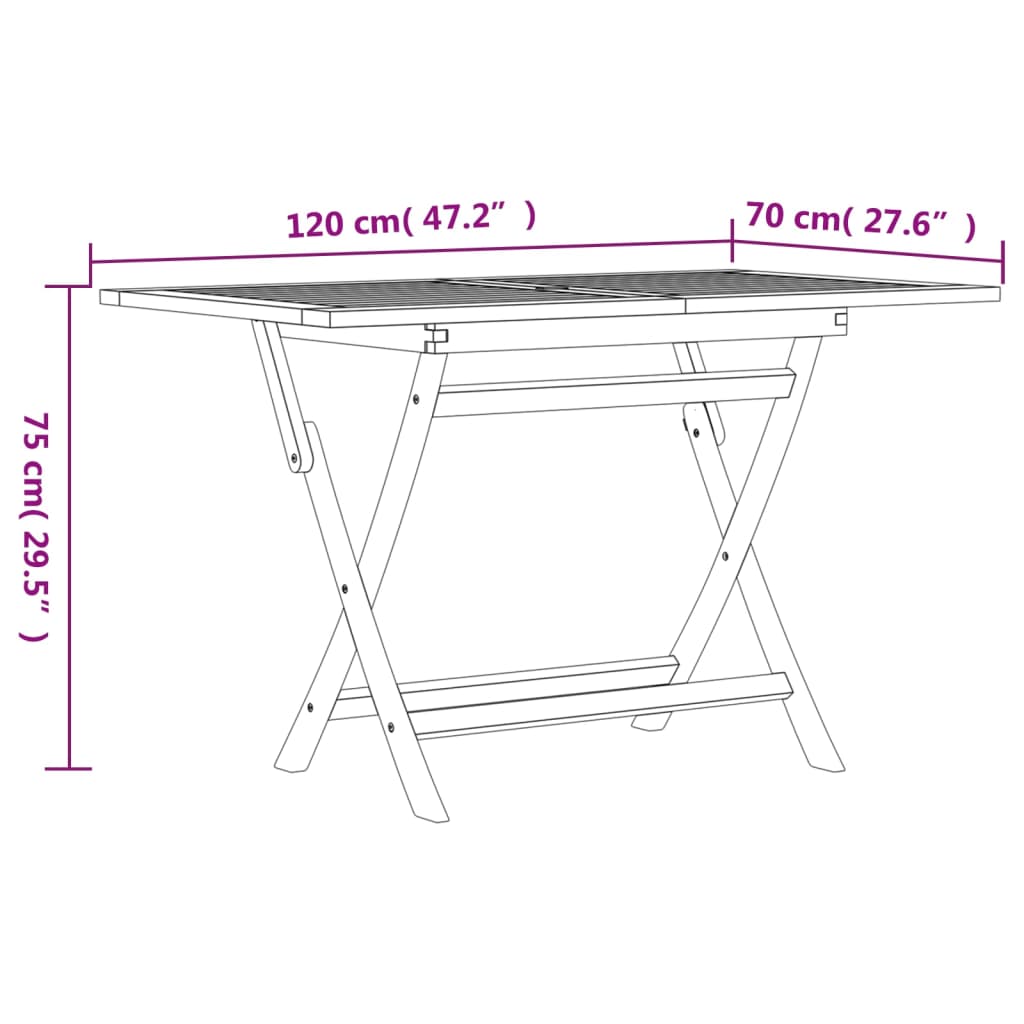 Juego de comedor para jardín 5 piezas madera maciza de teca vidaXL