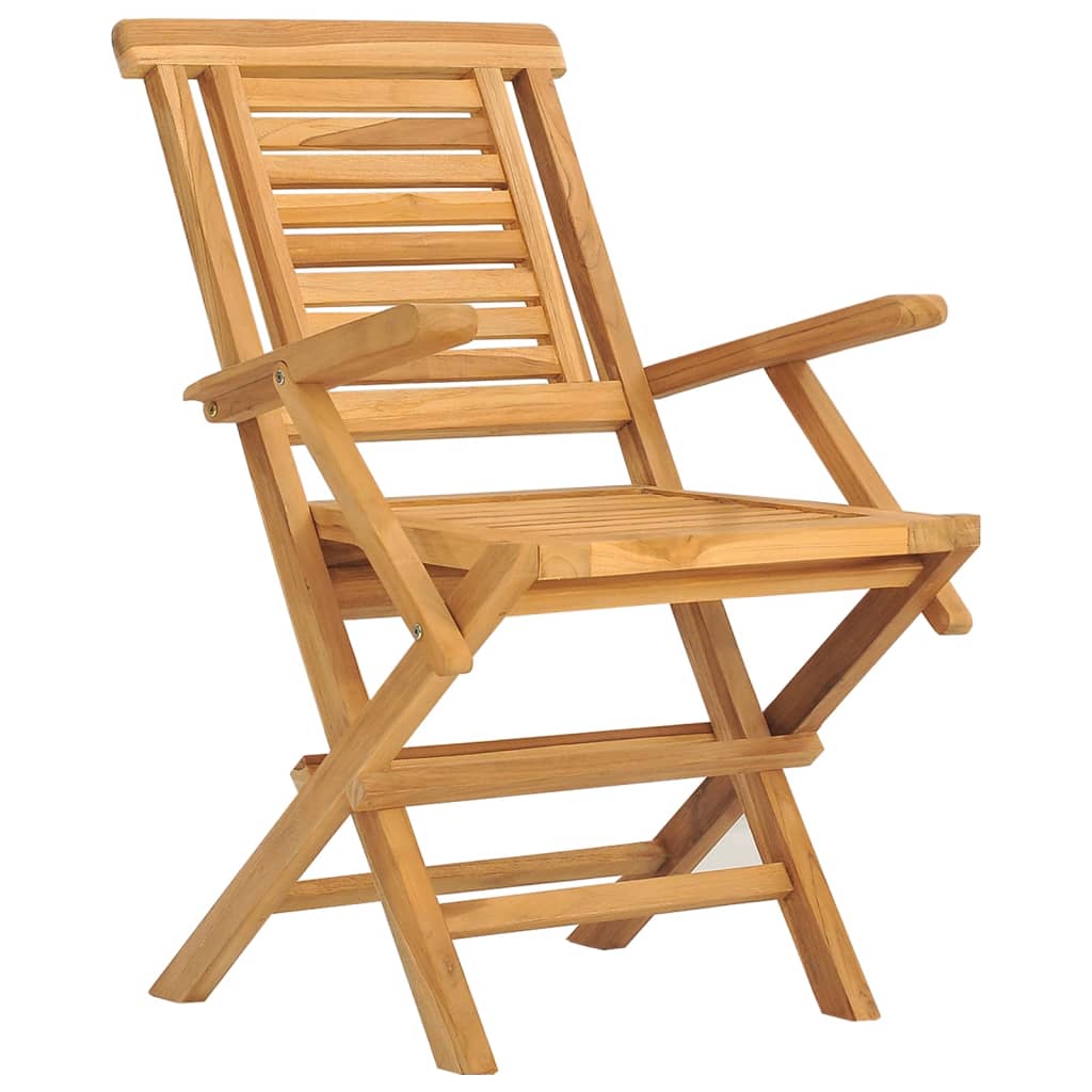 Folding garden chairs 6 UDS Macker Wood Teak 56x63x90 cm