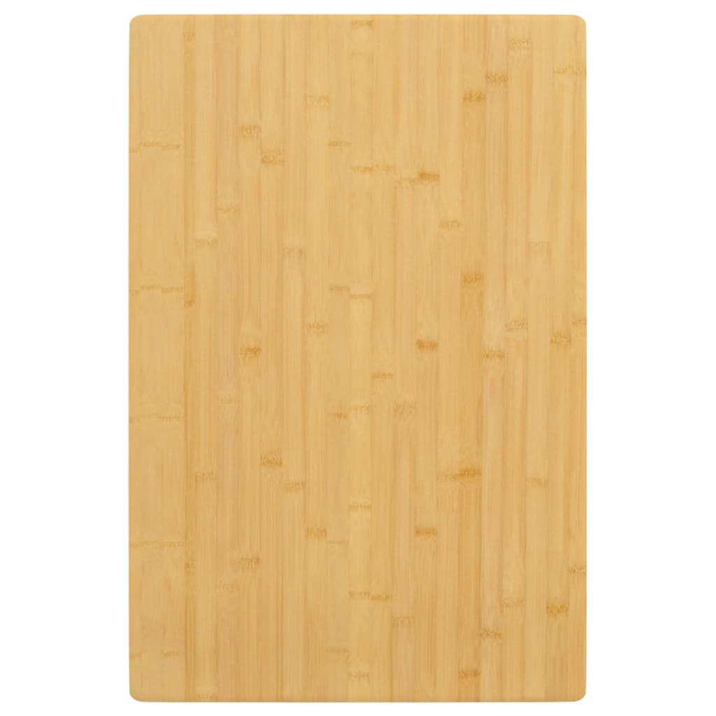 Vetonek Tablero de mesa de bambú 60x100x4 cm