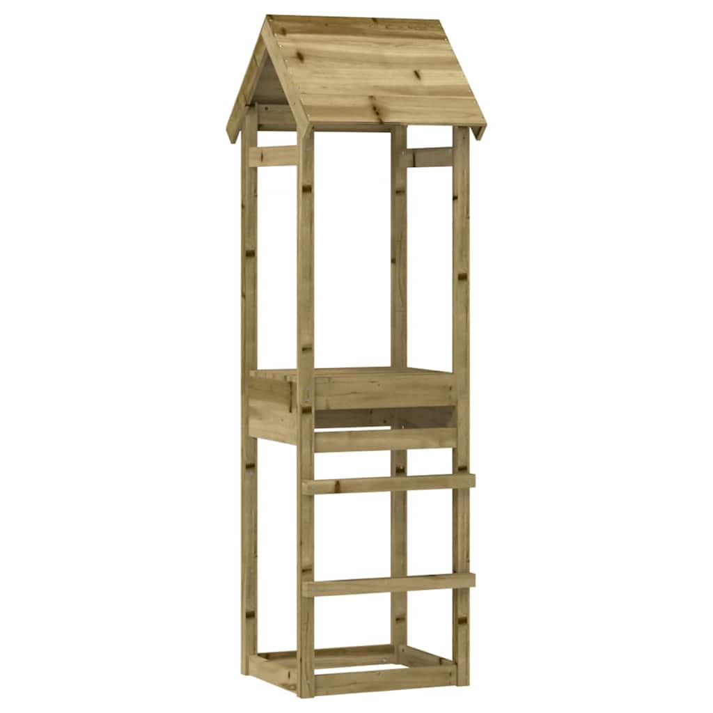  Vetonek Torre de juegos madera pino impregnada 53x46,5x194 cm