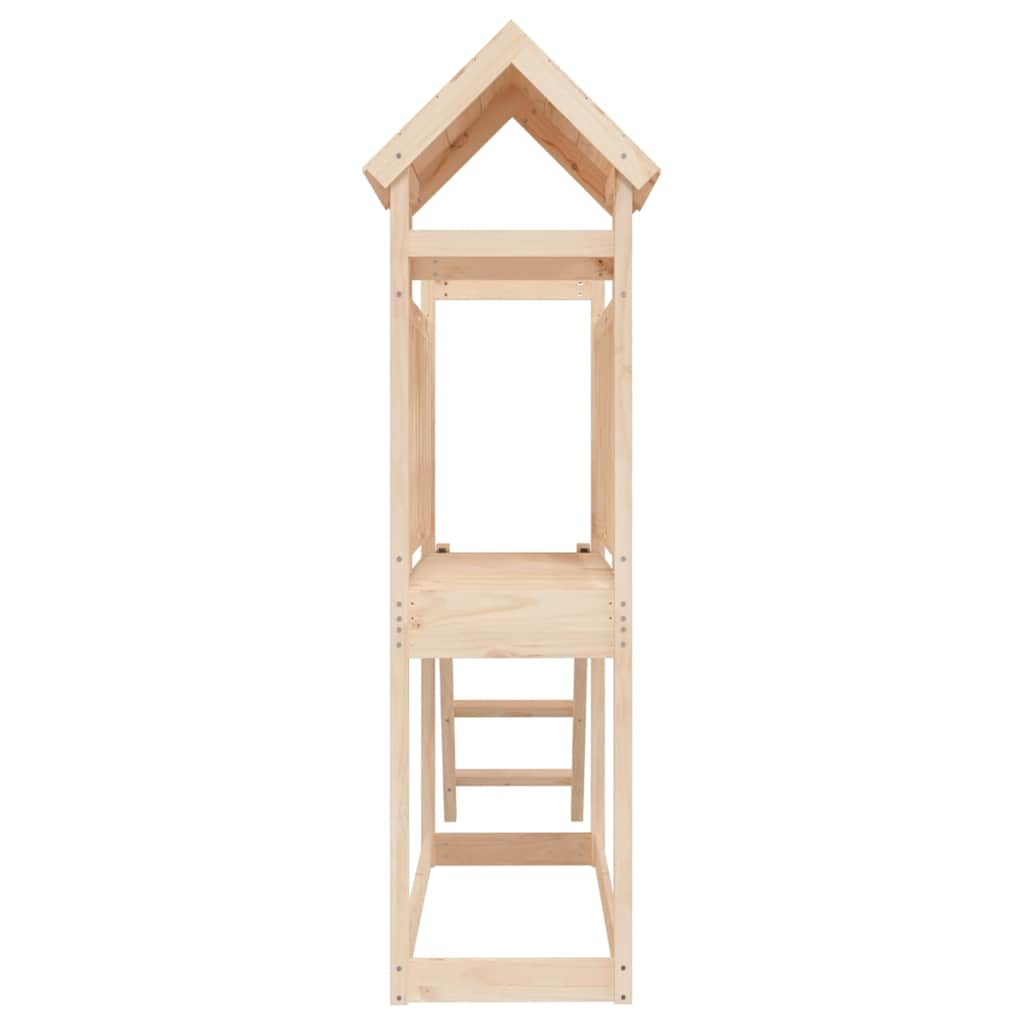 Parque infantil de exterior madera maciza de pino 53x110x214 cm vidaXL