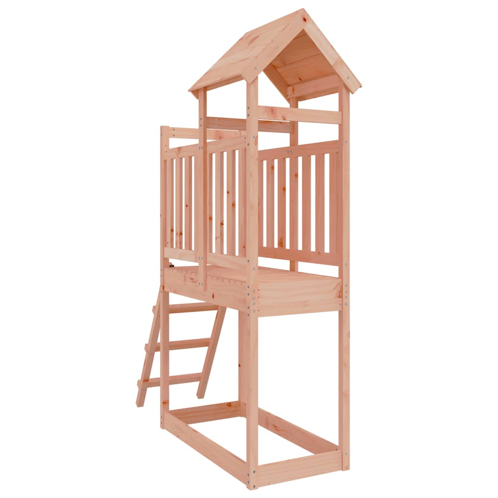 Parque infantil de exterior madera maciza Douglas 53x110x214 cm