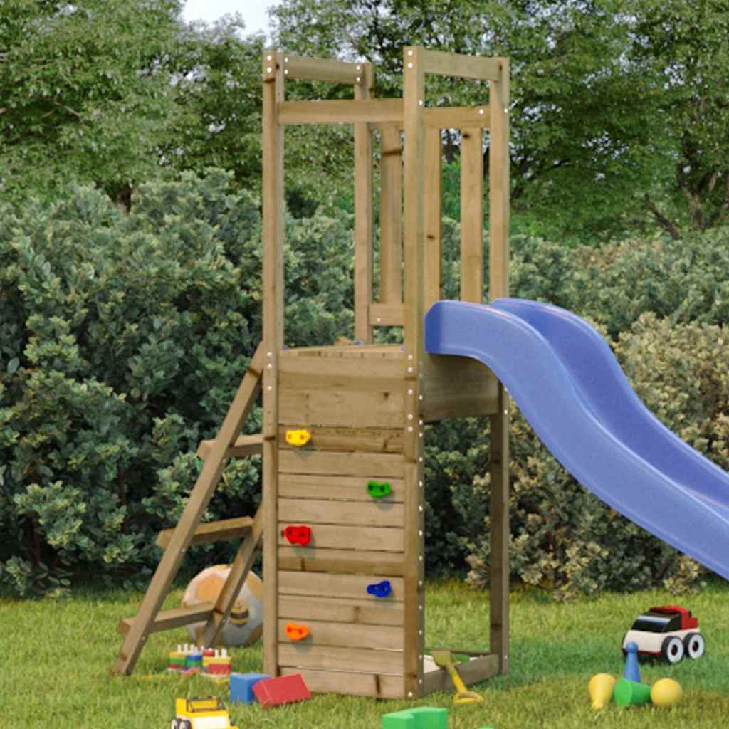 Parque infantil de madera pino impregnada 53x46,5x169 cm vidaXL