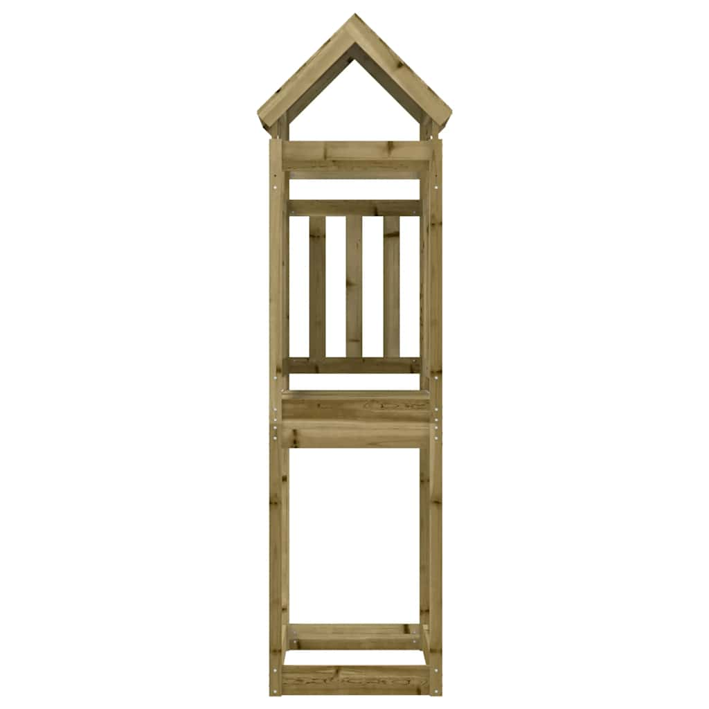 Wooden Game Tower impregnated 52.5x110.5x214 cm