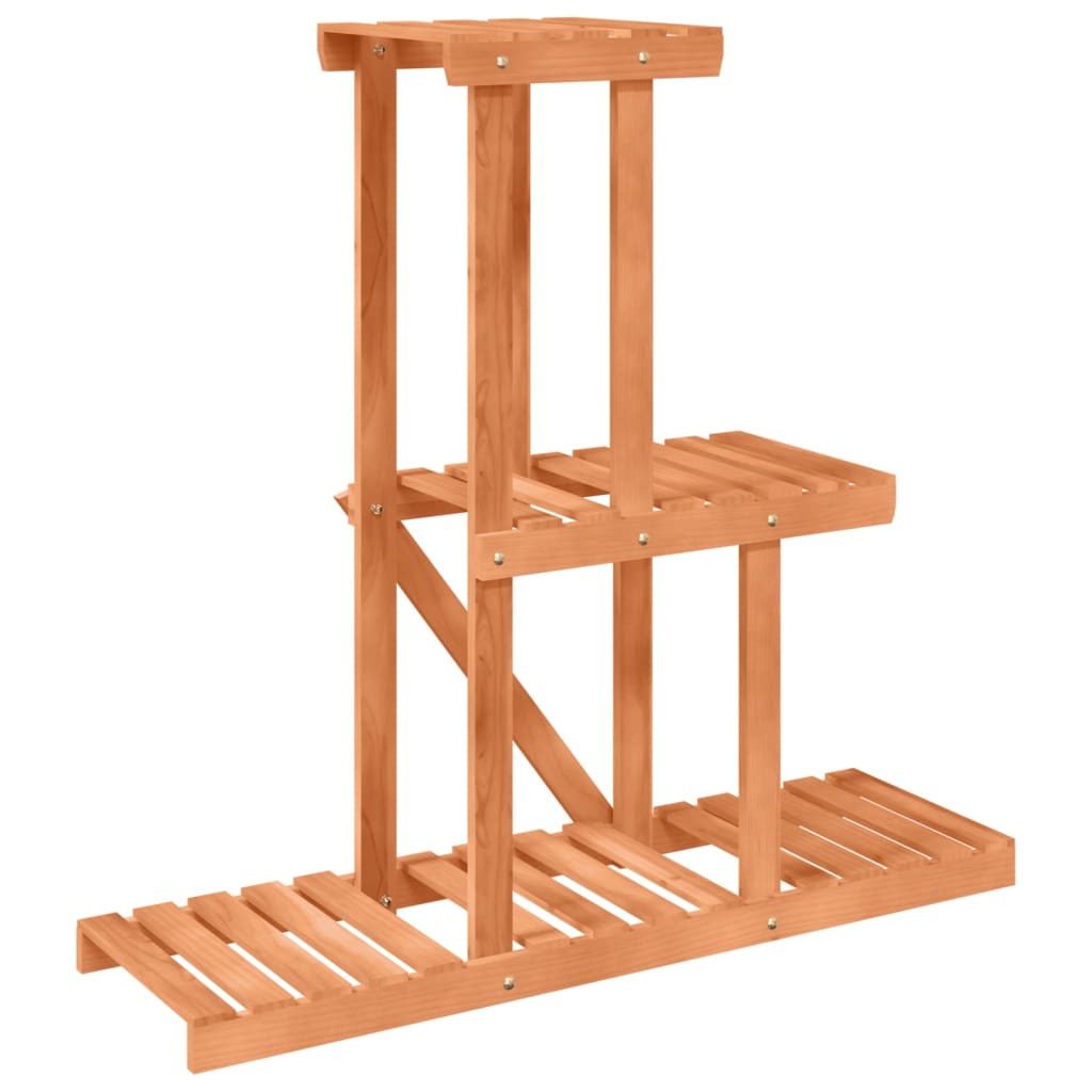 Soporte para flores de madera maciza abeto 81x25x75,5 cm vidaXL