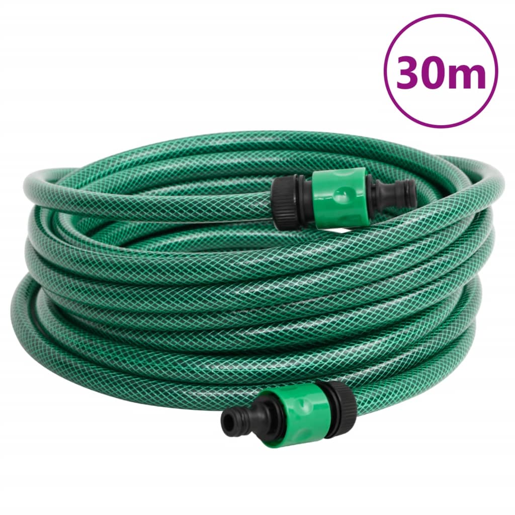 vidaXL Manguera para piscina PVC verde 30 m vidaXL