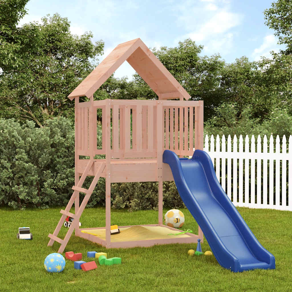 Vetonek Parque infantil de exterior madera maciza Douglas