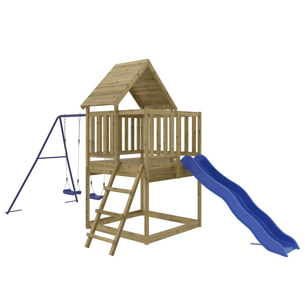 Exterior Children's Park Pine Wooden