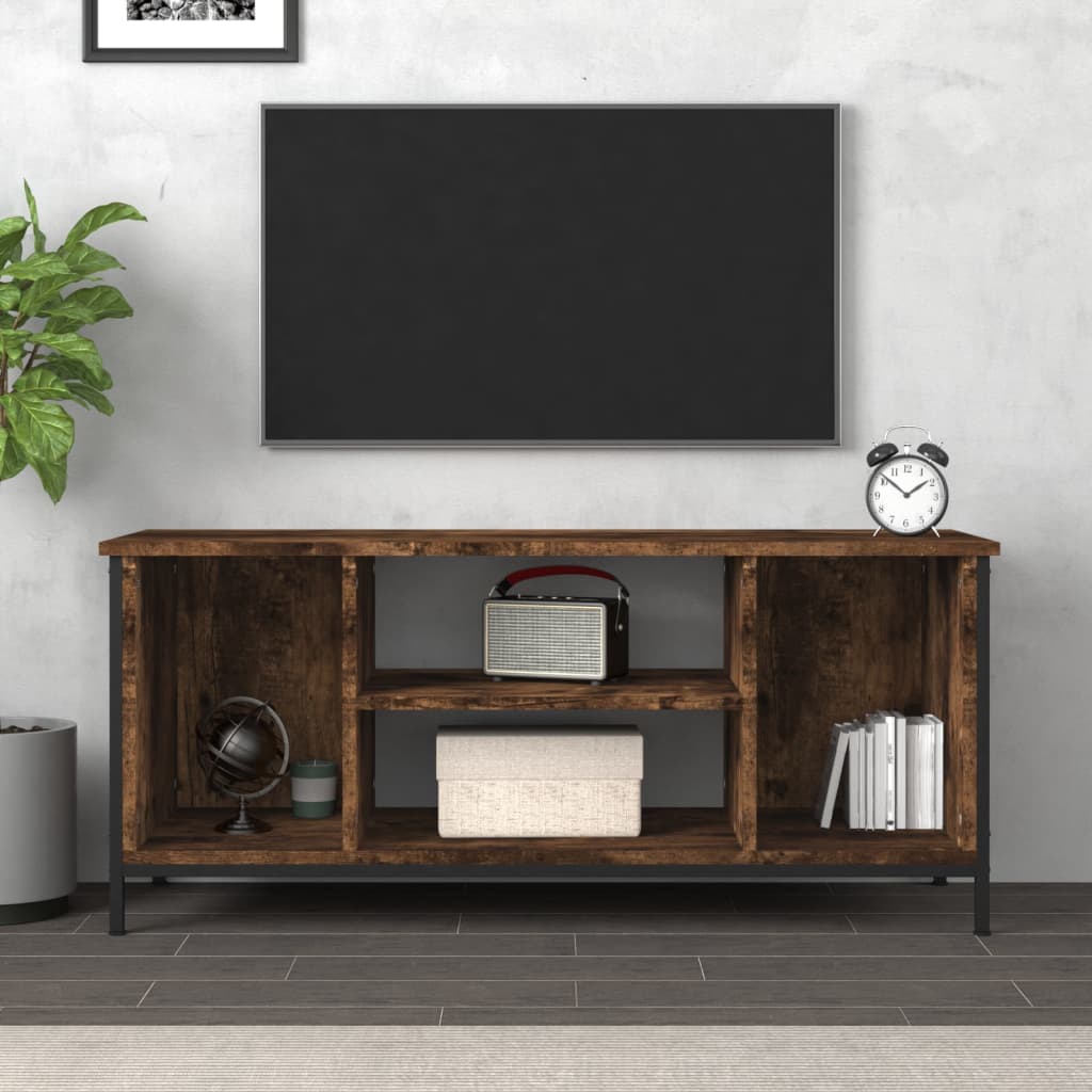 TV Furniture Smoked Oak 102x35x45 cm