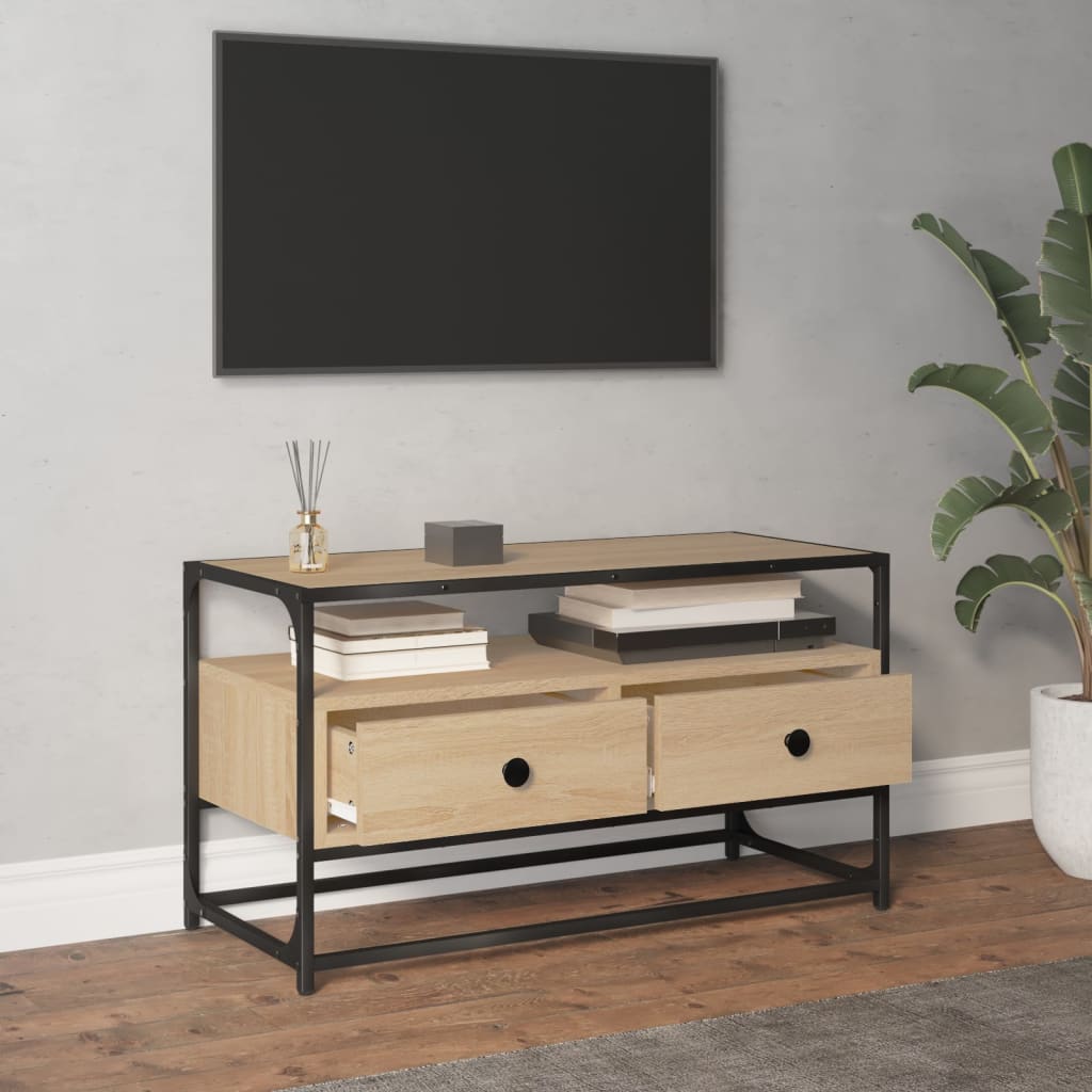 Mueble para TV madera roble Sonoma 80x35x45 cm