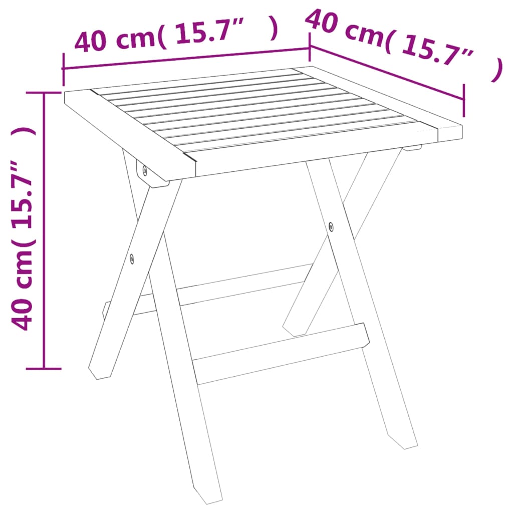 Loom with solid wooden table of white acacia