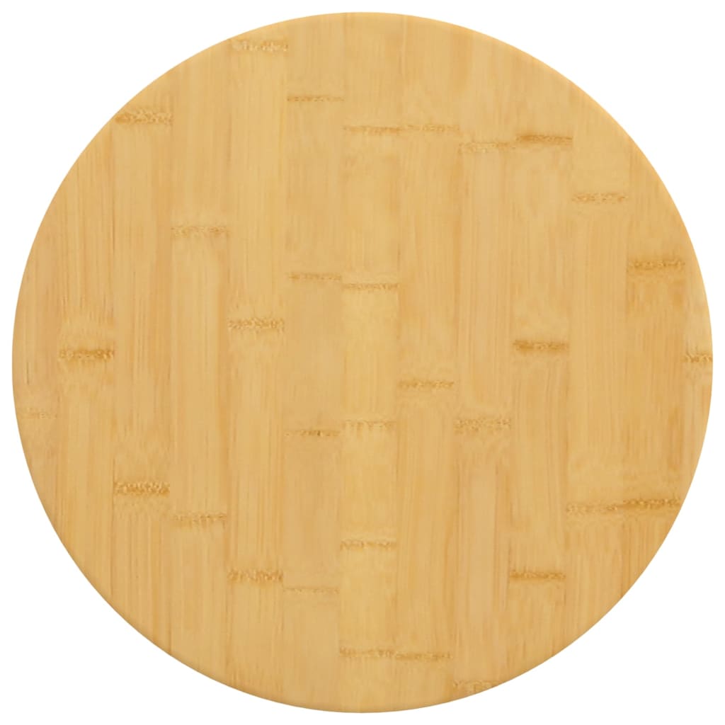 Vetonek Tablero de mesa de bambú Ø30x1,5 cm