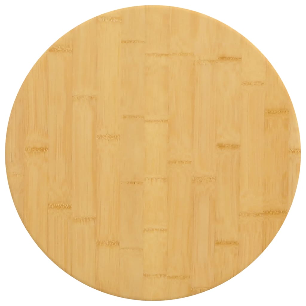 Vetonek Tablero de mesa de bambú Ø40x2,5 cm