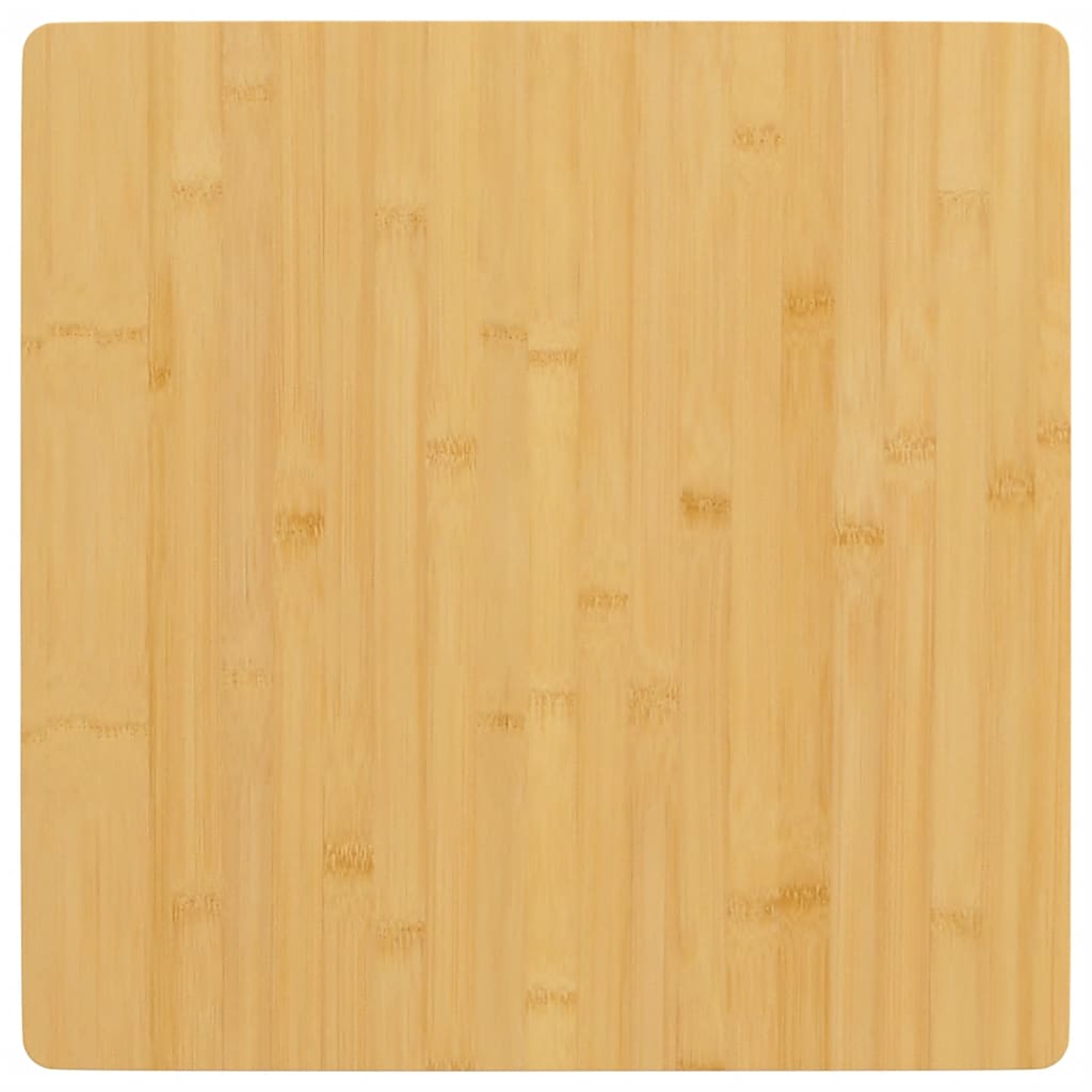 Vetonek Tablero de mesa de bambú 40x40x1,5 cm