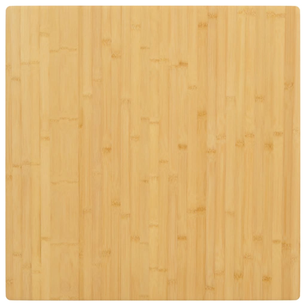 Vetonek Tablero de mesa de bambú 90x90x1,5 cm