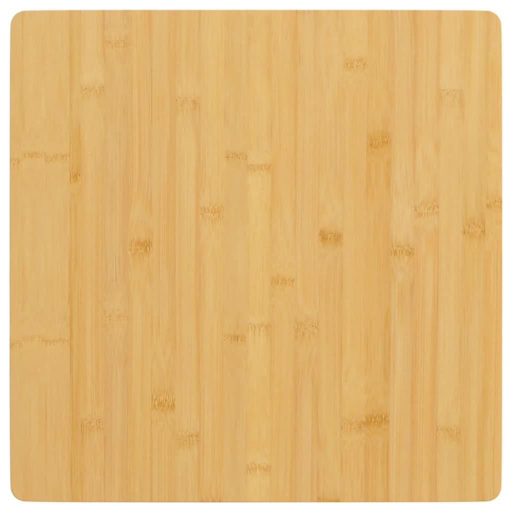 Vetonek Tablero de mesa de bambú 40x40x2,5 cm