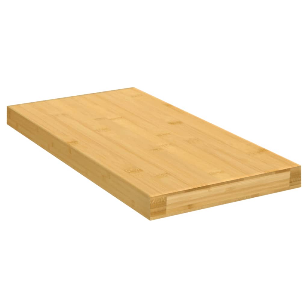 Vetonek Estante de pared de bambú 40x20x2,5 cm