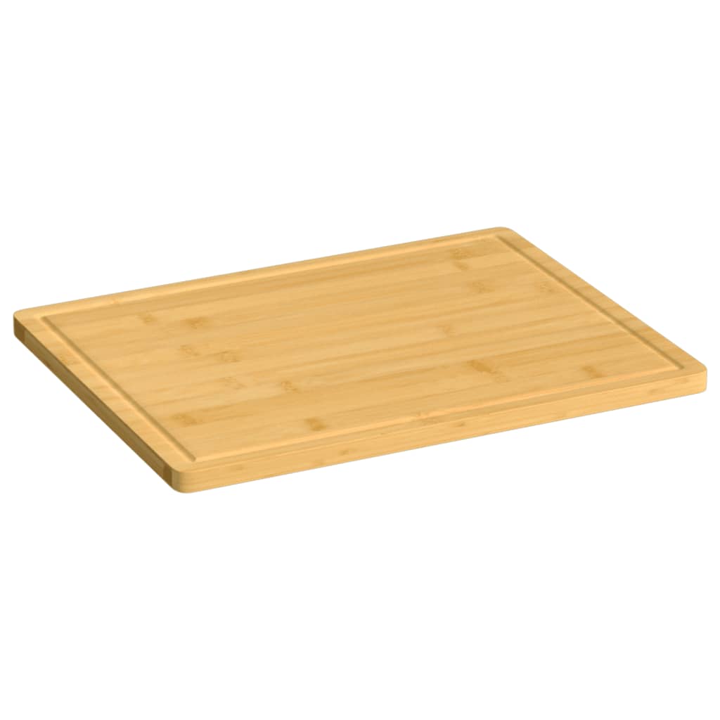 Vetonek Tabla de cortar de bambú 40x30x1,5 cm