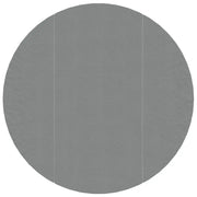 Vetonek Tapiz de suelo piscina geotextil de poliéster gris claro Ø366cm